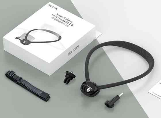 Кріплення на шию для екшн-камери з ременями на груди Telesin S2-HNB-09 Київ