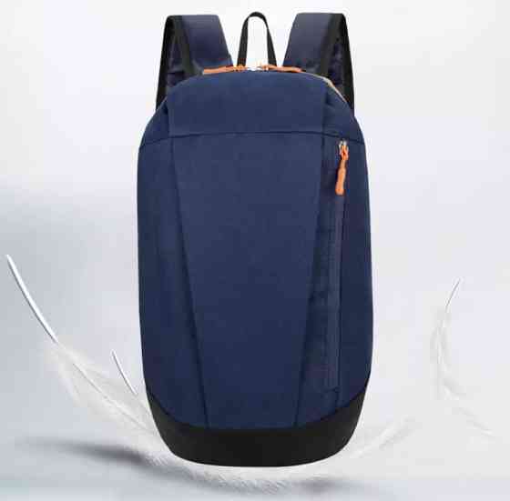 Рюкзак городской, уличный модный рюкзак, синий, размер 40*20*10см, 2 кармана. Мужской рюкзак, женский рюкзак Киев