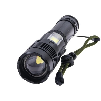 Ліхтар Quantum Perfect 5WLED zoom +3WCOB з функ Power Bank Li-ion18650/2600mAh (QM-FL1035) Вінниця - фото 1