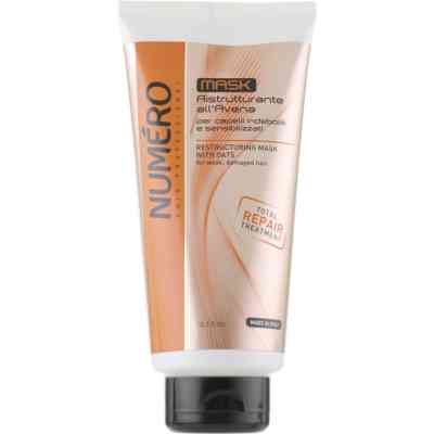 Маска для волос Brelil Numero восстанавливающая с экстрактом овса 300 мл (8011935052882) Винница