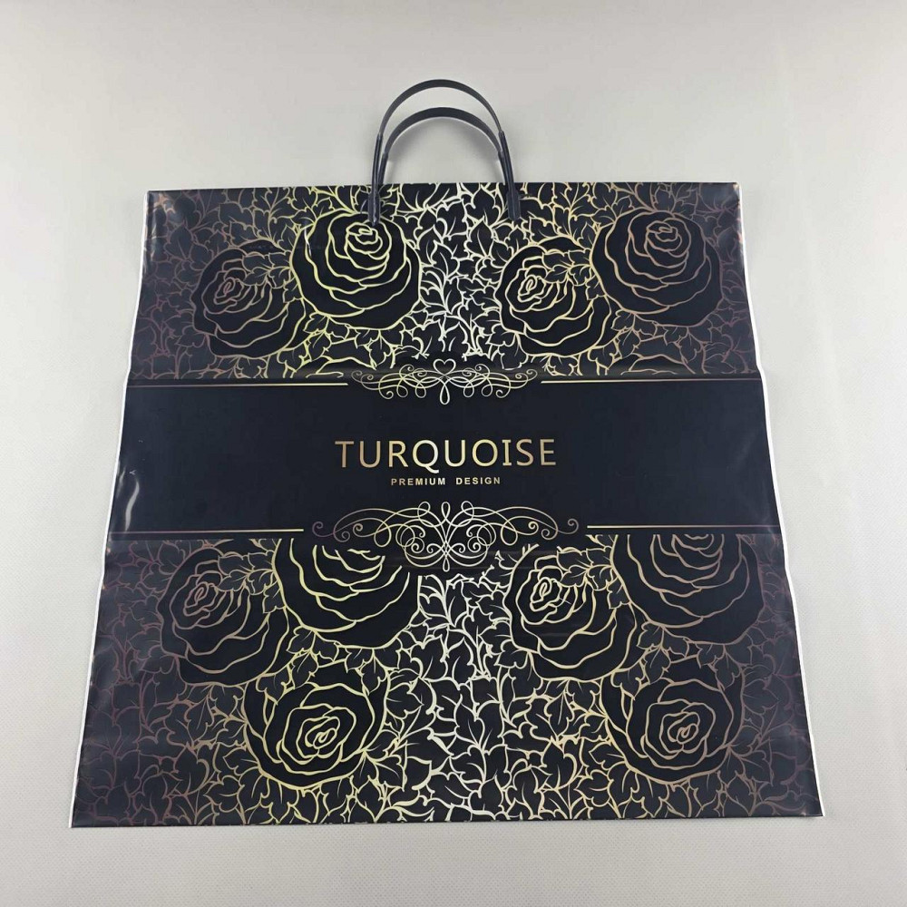 Поліетиленовий пакет (40х40) з пластиковою ручкою "Турквойс" (10 шт.) Харків - фото 1