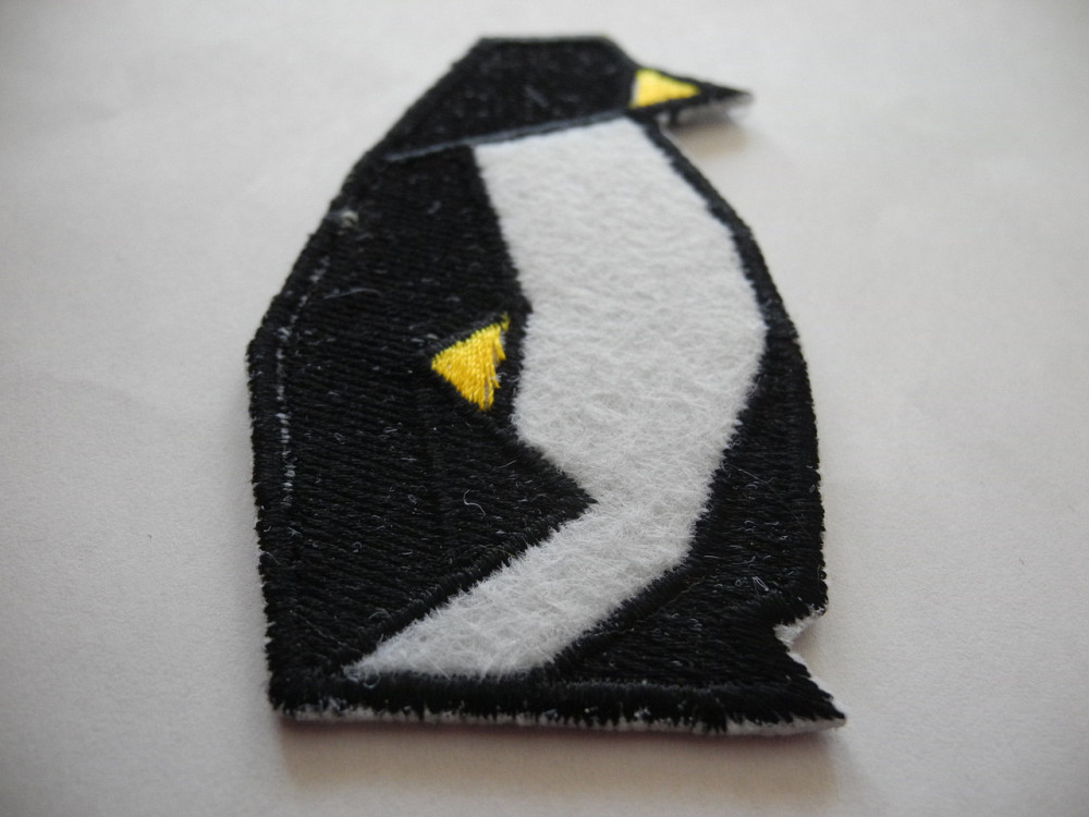 Нашивка Пингвин (оригами) Запоріжжя - фото 2
