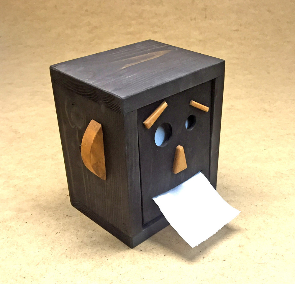 Тримач для туалетного паперу "Джон Сільвер" венге Миколаїв - фото 1