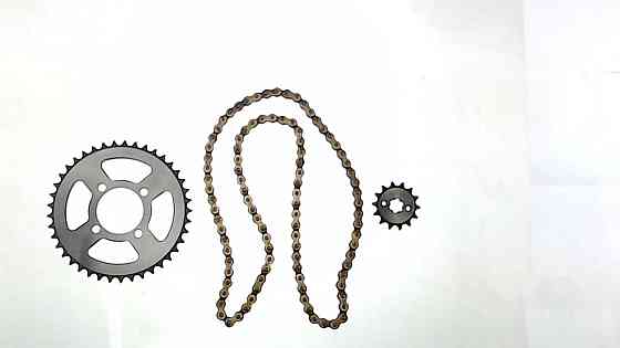 Звезды трансмиссии (пара) мопед Дельта 420-14T + 420-41T (+цепь 98L) (SF) ST Мукачево