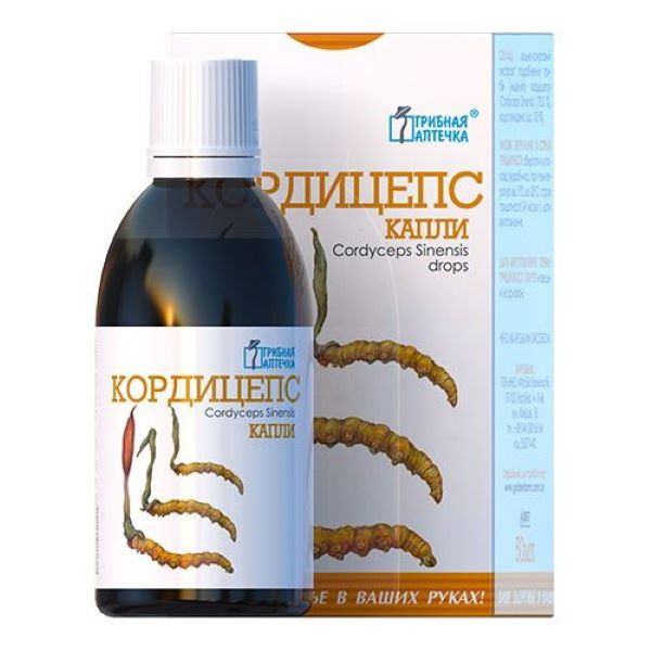 Кордицепс ФитоБиоТехнологии капли 50мл Луцк - изображение 1