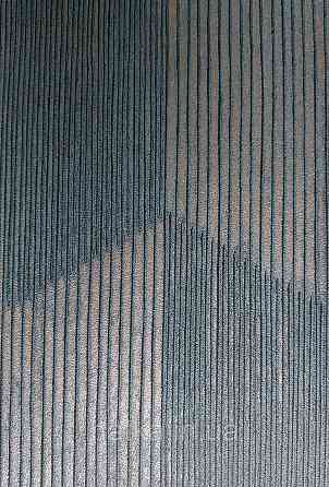 Шпалери вінілові на флізелін AS creation Geo Effect 0.53х10 геометрія структурні 3д сині срібло 38592-1 Київ