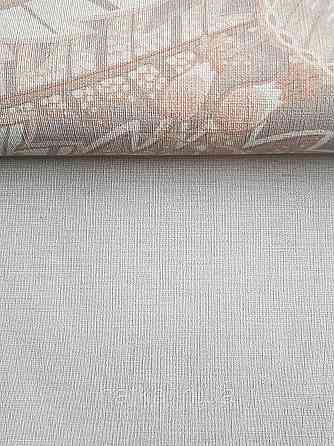 Шпалери вінілові на флізеліні AS creation Metropolitan stories By Time 0,53х10 однотонні матові під тканину сірі Київ