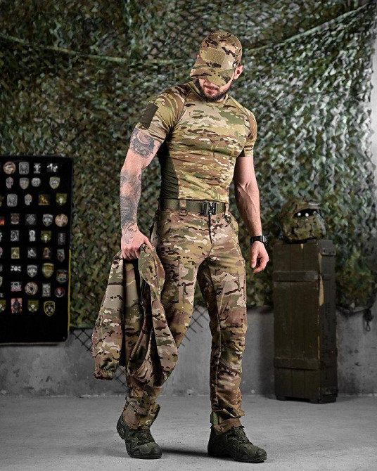Літній еластичний тактичний костюм hunger 5в1 мультикам ДЛ7083 Одеса - фото 10