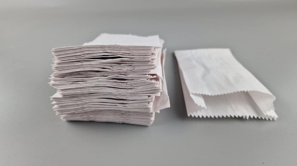 Бумажные пакеты саше  9/4*17 белый (100 шт) Харьков - изображение 4