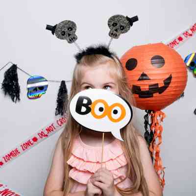 Детский обруч для волос YES! Fun Хелловін Череп LED (973715) Вінниця