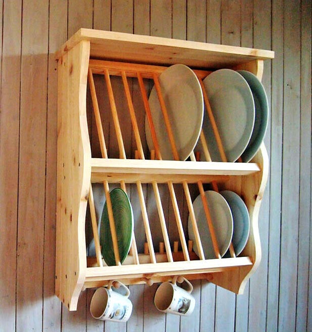 Полка для тарелок и блюд 