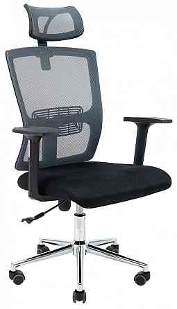 Офісне Крісло Керівника Richman Zuma М1 Tilt Сітка Сірий Київ