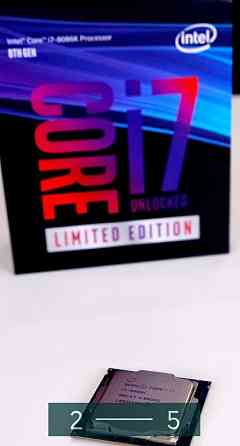 Процесор: Intel Core i7 -8086k, Limited Edition. Київ