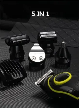 Машинка для стрижки волосся Kemei KM-696 з 6 насадками та регульованою довжиною стрижки. Одеса