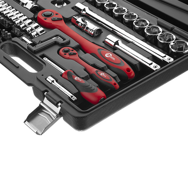 Набір інструментів INTERTOOL 72од., 1/2 "і 1/4", Cr-V - набір, який прослужить роками, Тайвань Львів - фото 4