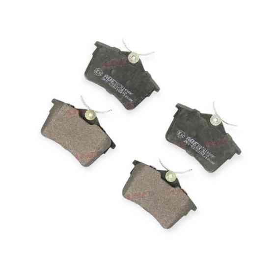 Колодки задние Пежо Partner 07- (ABE) тормозные Мукачево