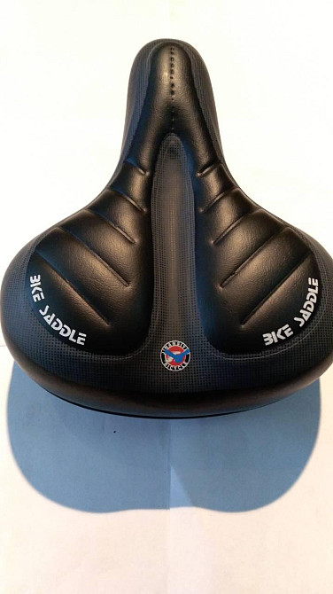 Седло велосипедное   (mod:PS)   (черное) Мукачево - изображение 1