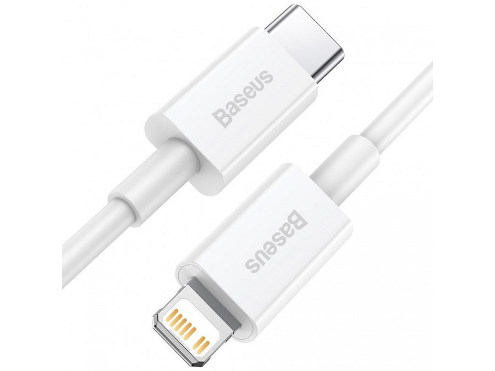 Кабель Baseus Superior Series Fast Charging Data Cable Type-C to iP PD 20W 0.25m White Київ - фото 2