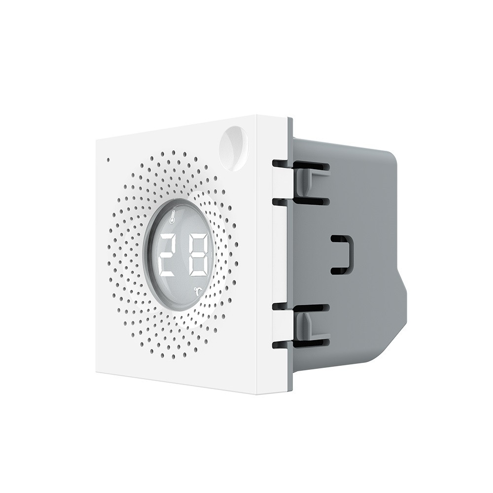 Розумний датчик температури та вологості ZigBee (термометр-гігрометр) LIVOLO чорний, матова скляна рамка Коломия - фото 10