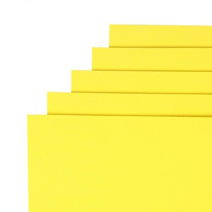 Фоаміран для творчості А4 15A4-7017 темно-жовтий 1,5 мм, 10 аркушів Вінниця - фото 1