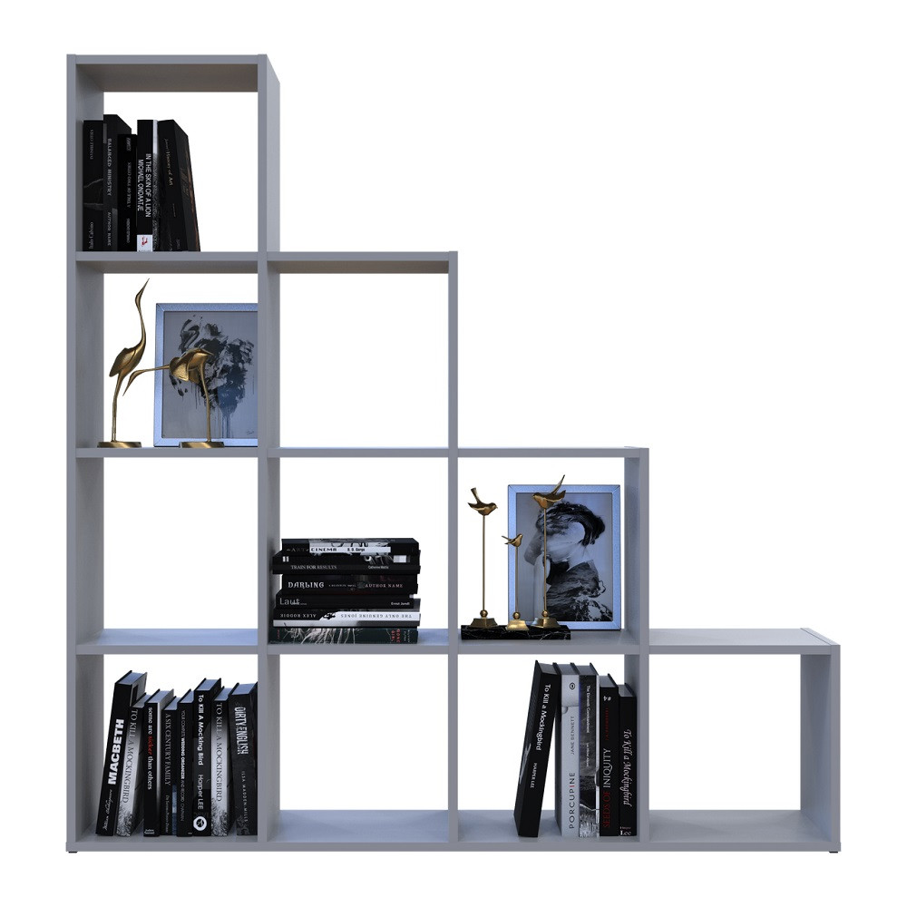 Стелаж Doros Степ 4х4 Сірий відкритий 136.2х28.8х140.7 DRS-011772 (41516179) Дніпро - фото 3