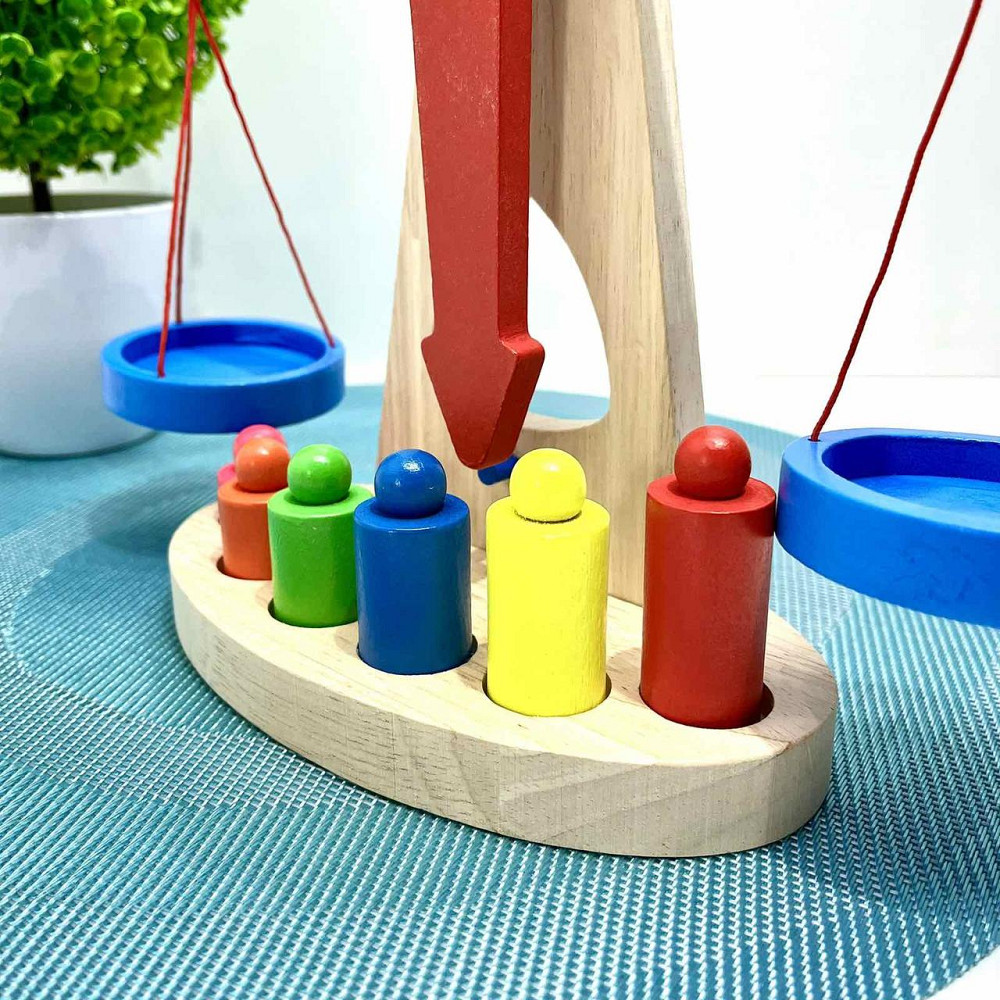 Дерев'яна іграшка Limo Toy Терези (MD 0920) Чернігів - фото 3