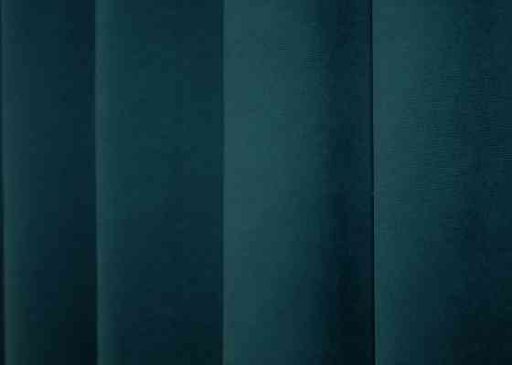 Шторная ткань микровелюр Petek цвет изумрудный 1494ш Киев