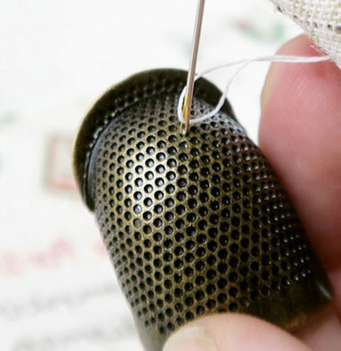 Наперсток для шитья латунный Шлем Киев - изображение 3