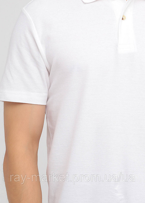 Поло базове Stedman Polo чоловіче біле (ST3000-WHI) Київ - фото 3