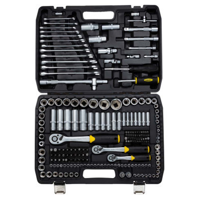 Набір інструментів Sigma насадок торцевих та біт 1/4&quot;, 3/8&quot;, 1/2&quot; 216шт CrV (6003841) Вінниця - фото 3