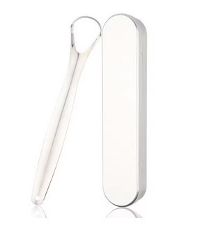 Очиститель для языка в металлическом футляре Киев - изображение 1