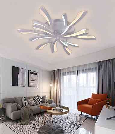 Люстра світлодіодна акрилова Sirius 6042-9 WT 92W Київ