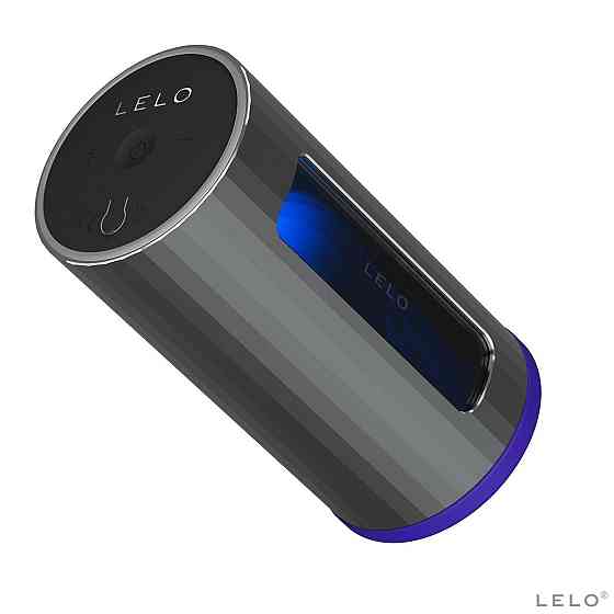 Смарт мастурбатор LELO F1S V2 Blue, вібрації, технологія SENSONIC, гра в застосунку Sex Aura Київ