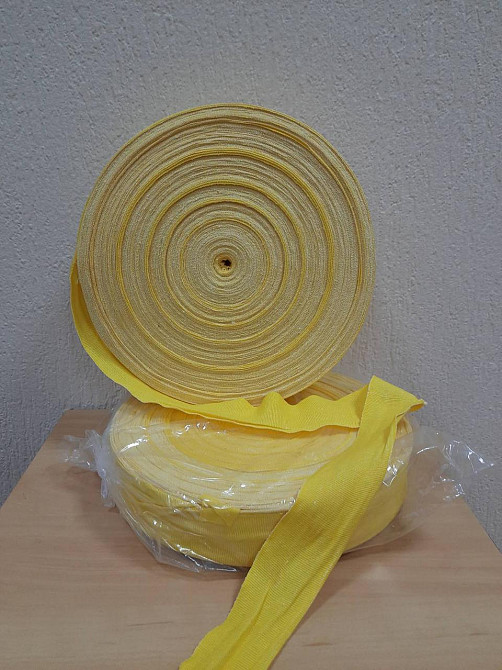 Бинтова стрічка для боксу PowerPlay Жовта (100м) Каменское - изображение 9