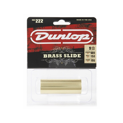 Слайдер для гитары Jim Dunlop Brass Medium Wall Medium Slide (222) Винница - изображение 3
