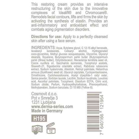 Регенерирующий антиэйдж крем с лифтинговым эффектом RENEW LIFTING CREAM DERMA SERIES 50 мл Днепр