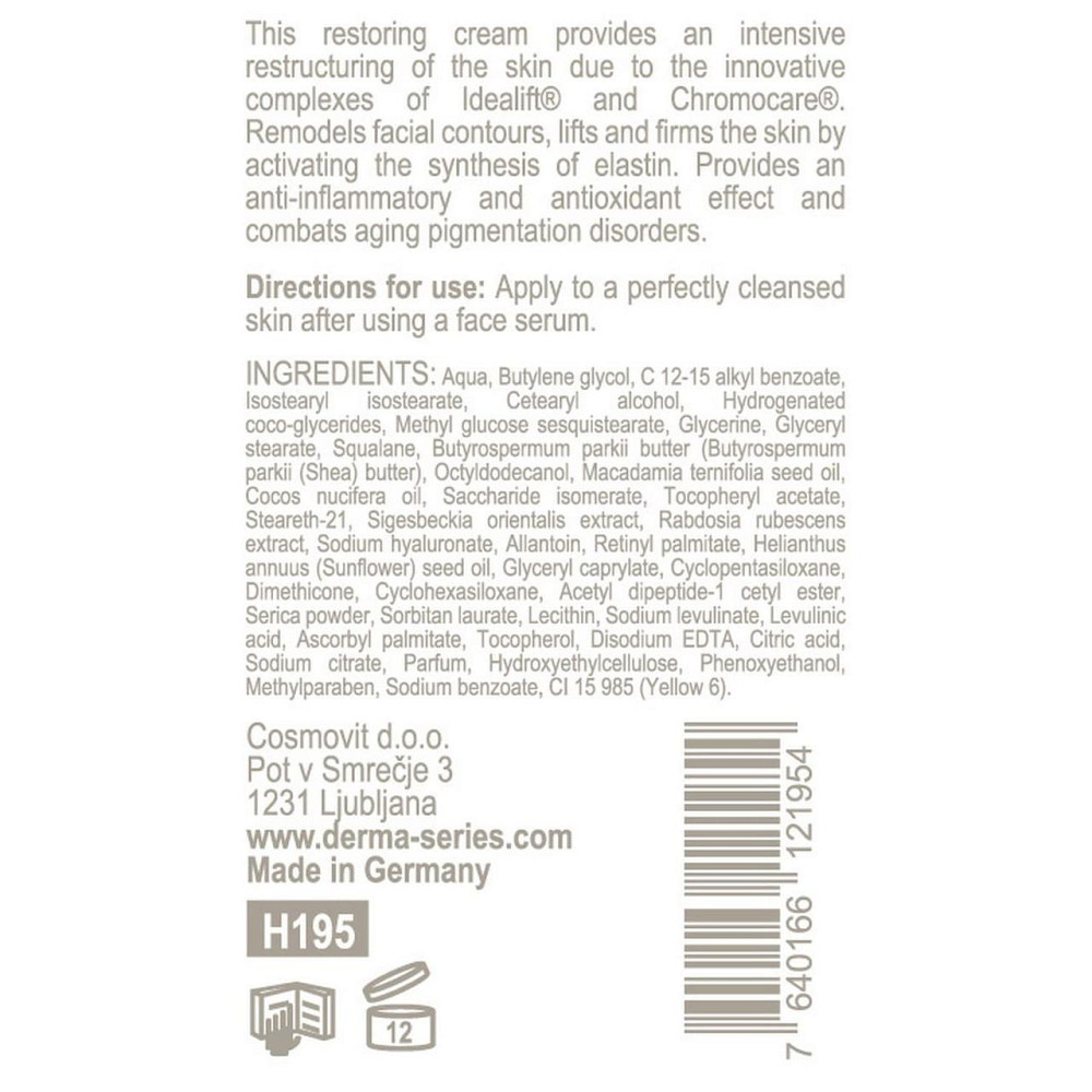 Регенерирующий антиэйдж крем с лифтинговым эффектом RENEW LIFTING CREAM DERMA SERIES 50 мл Днепр - изображение 2