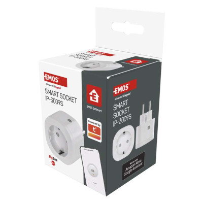Розумна розетка WIFI P5533 GoSmart, ZigBee 3.0, IP44 EMOS (P5533) Вінниця - фото 6