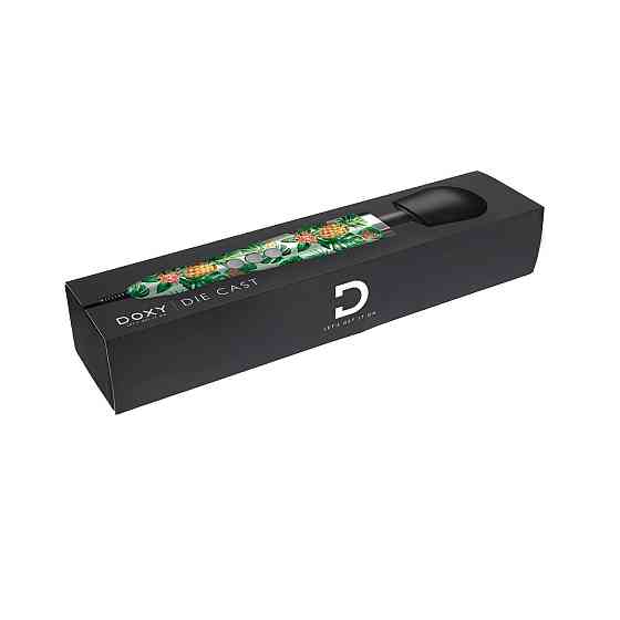 Вібромасажер DOXY Die Cast PINEAPPLE, дуже потужний, живлення 220В, металевий корпус Sex Aura Київ