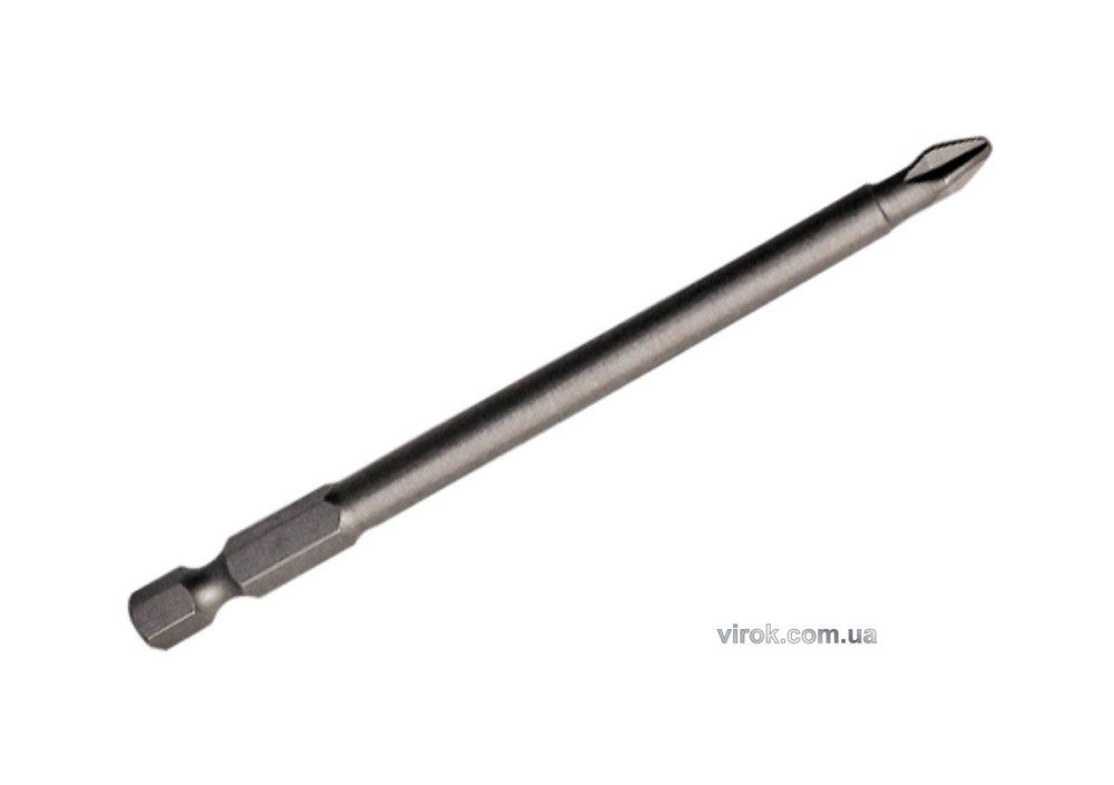 Насадка викруткова USH Industry : Phillips PH3 x 70 мм подовжена, Уп. 10 шт. Одесса - изображение 1