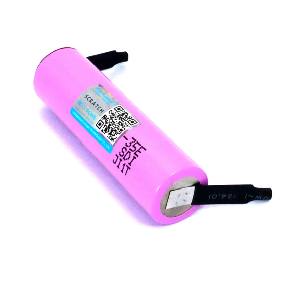 Аккумулятор 18650 VariCore Li-ion 3500mAh 3.7V 35Е N под пайку 13A Розовый Киев