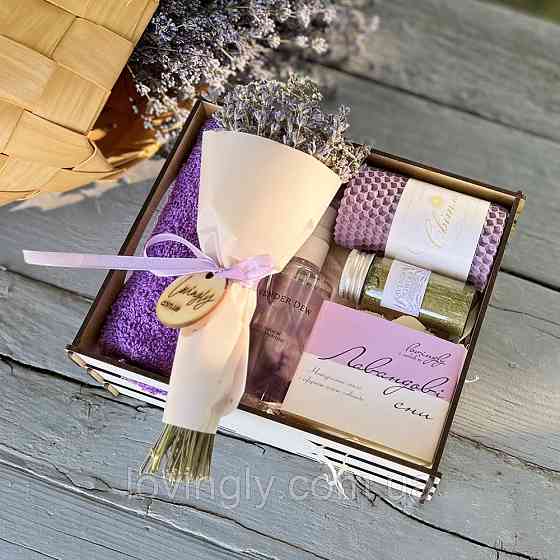 Набор для подарка женщине с крафтовой продукцией ручной работы . Ирпень