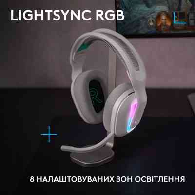 Навушники Logitech G522 Lightspeed Wireless Gaming Headset White (981-001550) Вінниця