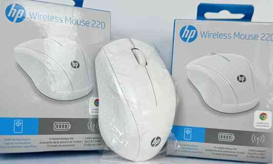 Нова Бездротова Оптична Мишка Миша HP 220 Wireless Біла (7KX12AA) Харків