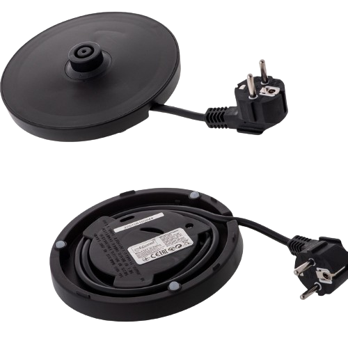 Електрочайник 1,7л 2000W скло (диск) чорний MR-061-BLACK Maestro Житомир