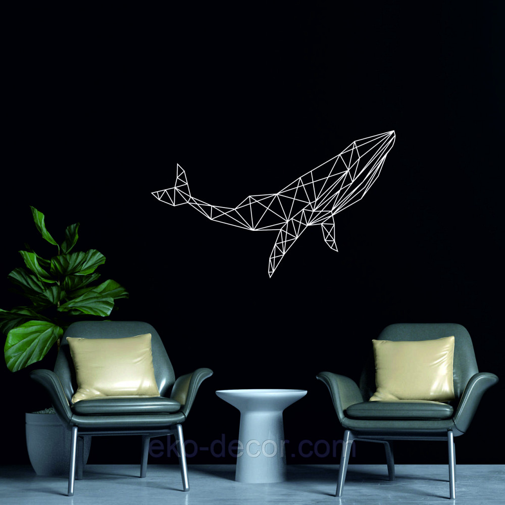 Декоративне настінне Панно «Кіт», Декор на стіну 90*54 см, Білий Київ - фото 7