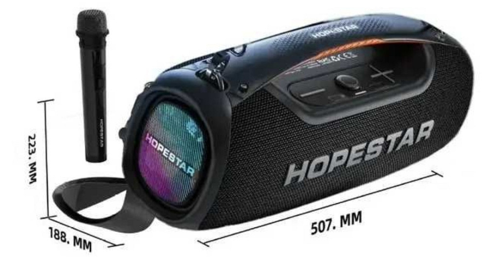 Hopestar A60 100w - Bluetooth колонки чорні  (Оригінал) Є в наявності. Харків - фото 8