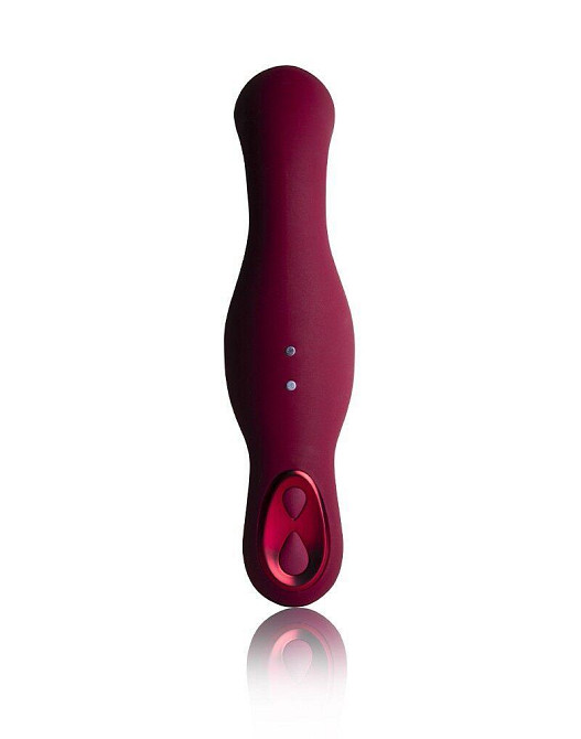Універсальний sit-on-top вібратор Rocks Off Ruby Glow Blush, пульт ДК Sex Aura Київ - фото 3