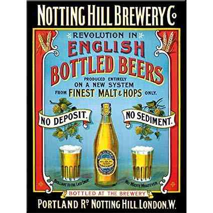 Магніт 8x6 см "Notting Hill Brewery" Nostalgic Art (14066) Рівне