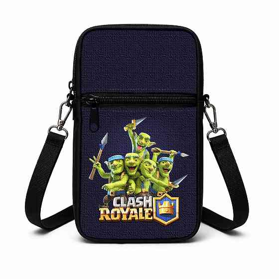 Сумка-чехол для телефона Clash Royale детская через плечо, водонепроницаемая мини-сумка (4882) Киев